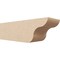 Ekena Millwork 6in. W x 6in. H x 20in. L Carmel Woodgrain TimberThane Rafter Tail, Primed Tan RFTUR06X06X20CARRCPR - alternate 1
